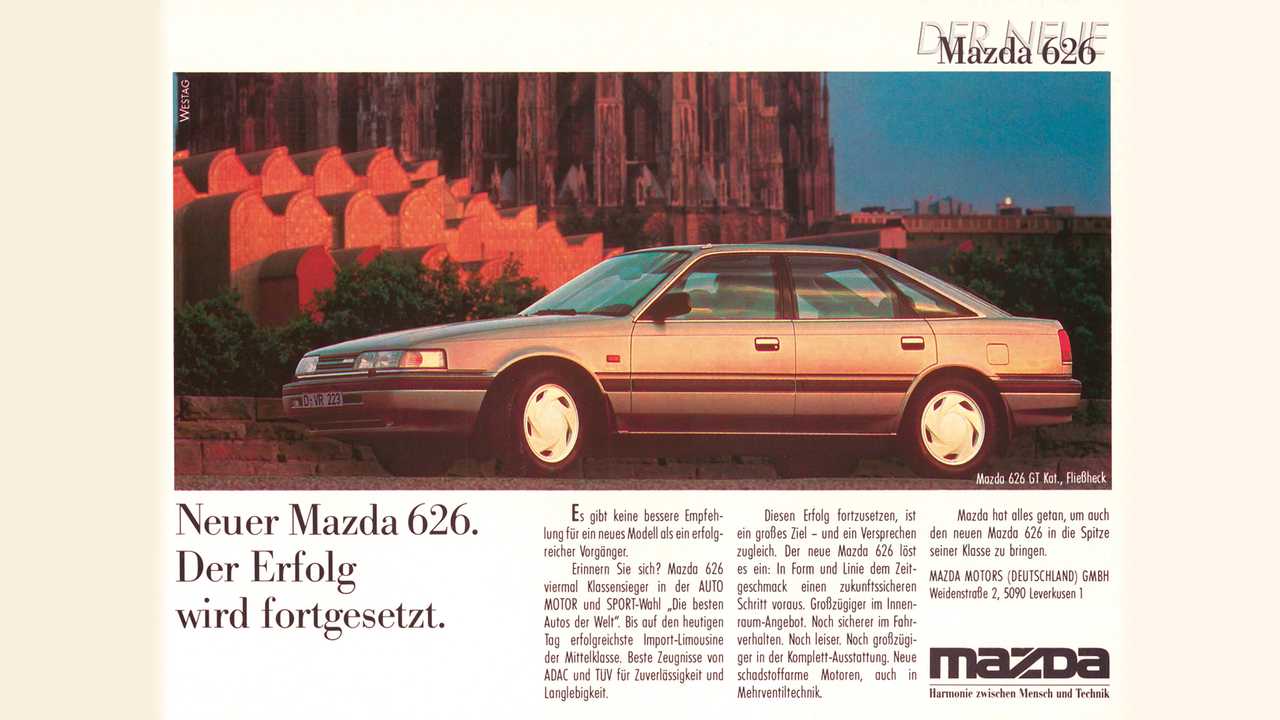 40 Jahre Mazda 626