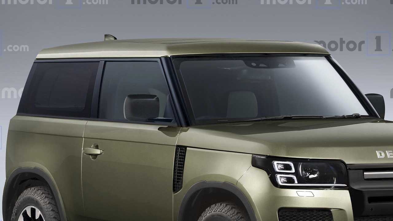 Render Land Rover Defender 2020