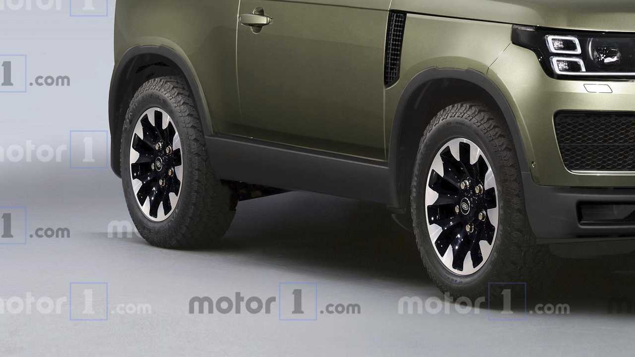 Render Land Rover Defender 2020