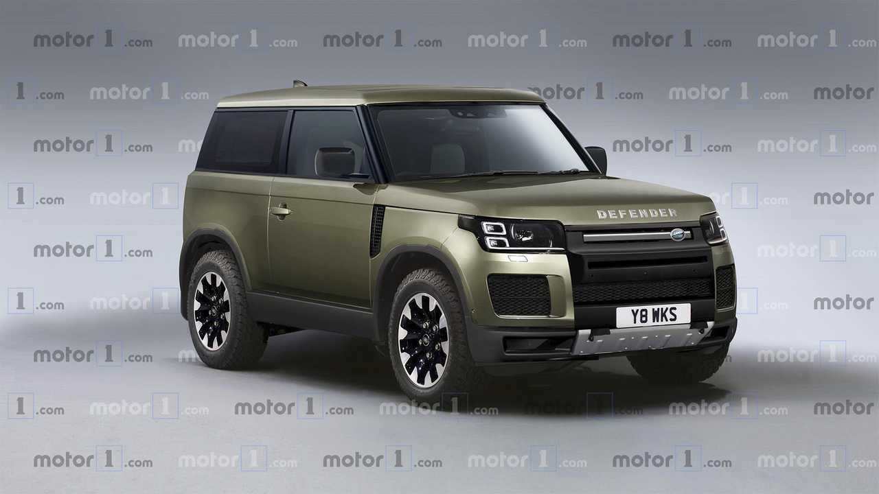 Übertragen Sie den Land Rover Defender 2020