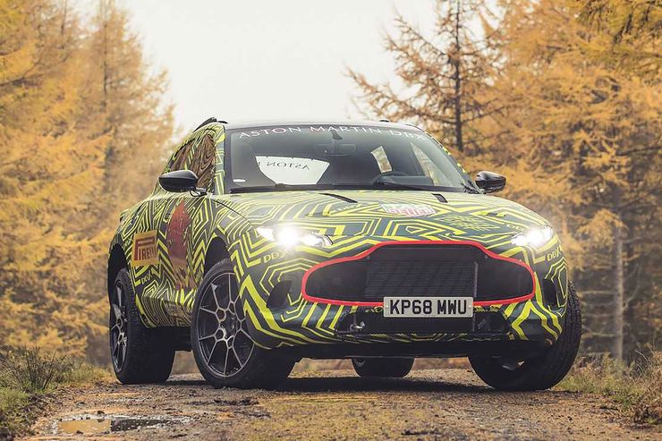 Aston Martin DBX Erlkönig