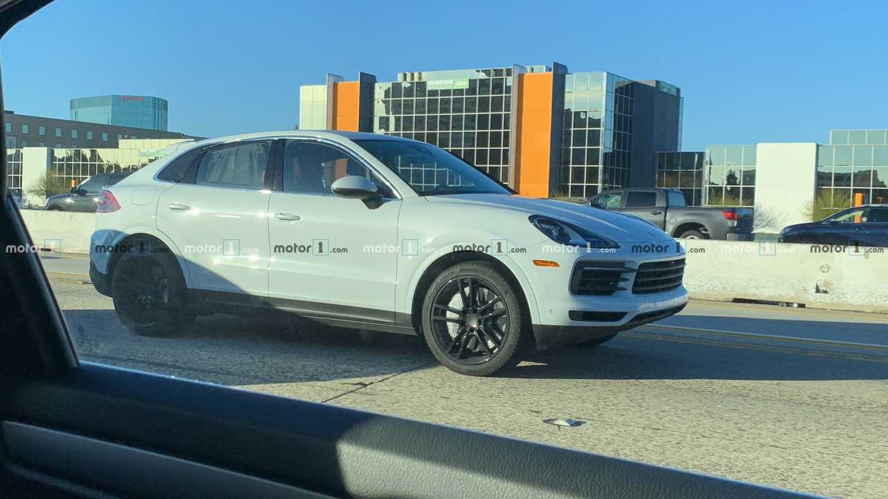 Porsche Cayenne Coupé Spionage Foto