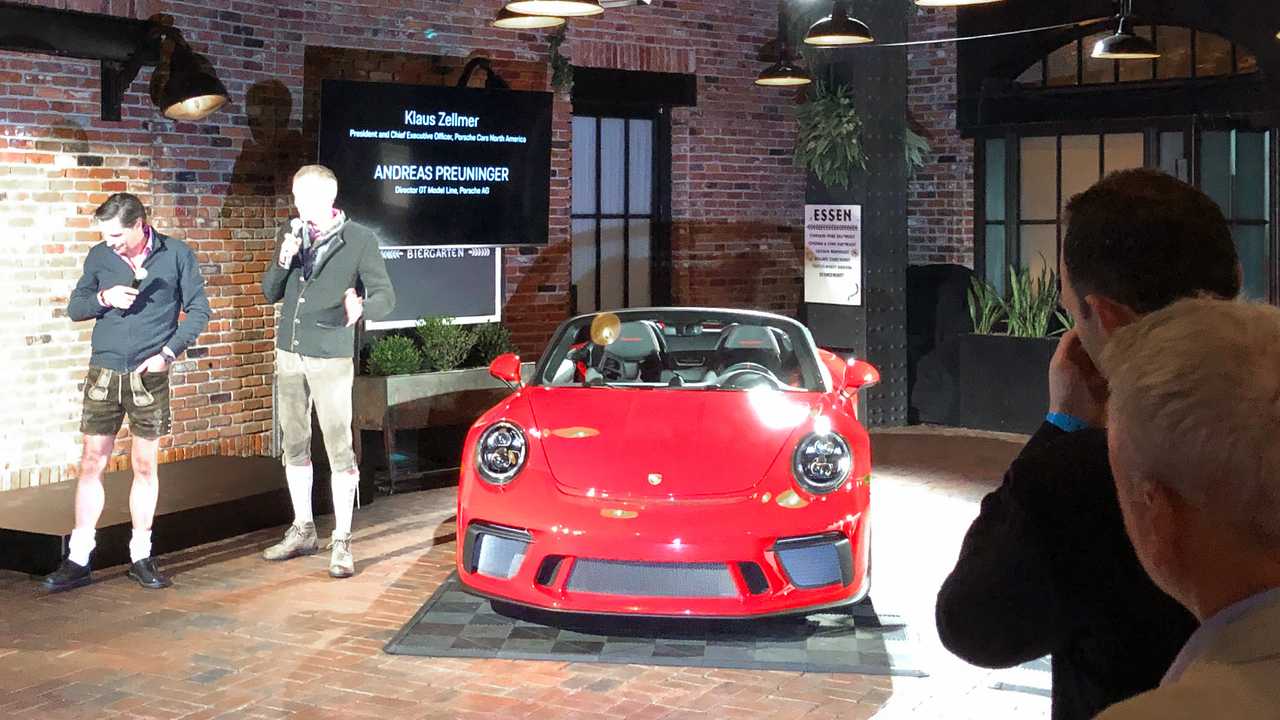 2019 Porsche 911 Speedster live in N.Y.