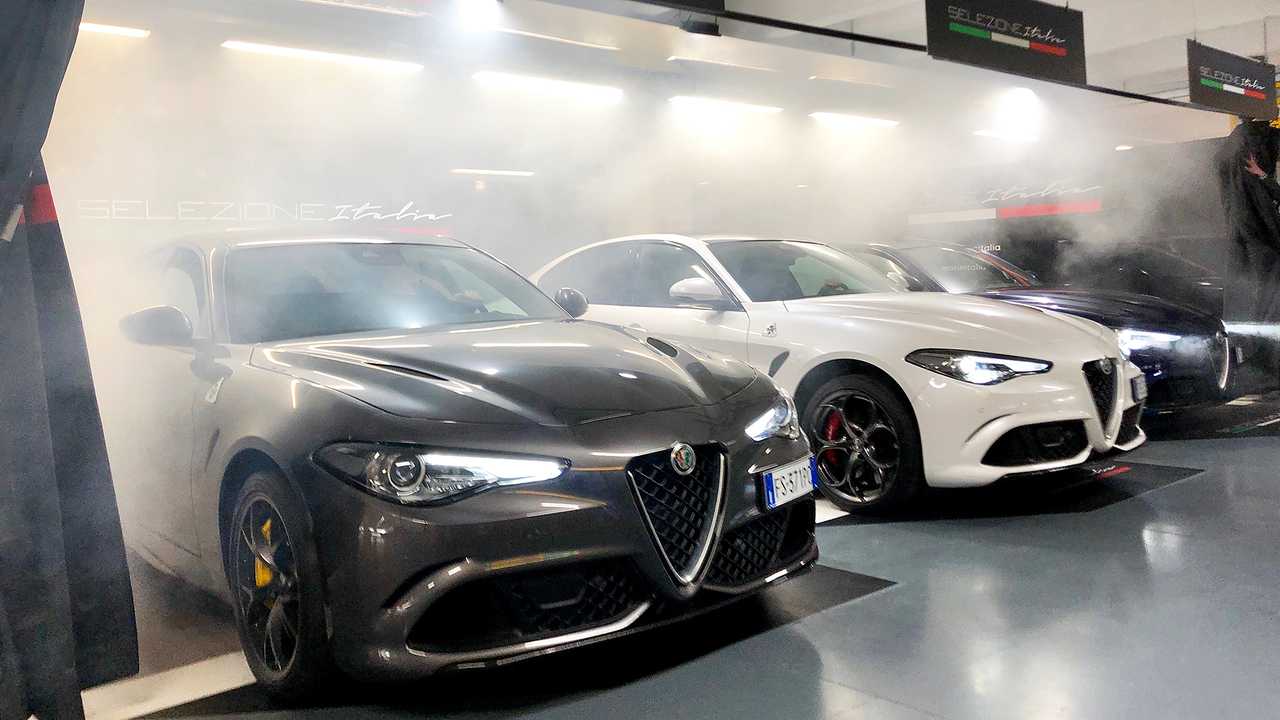 Der Alfa Giulia Quadrifoglio ist der leistungsstärkste Mietwagen in Italien