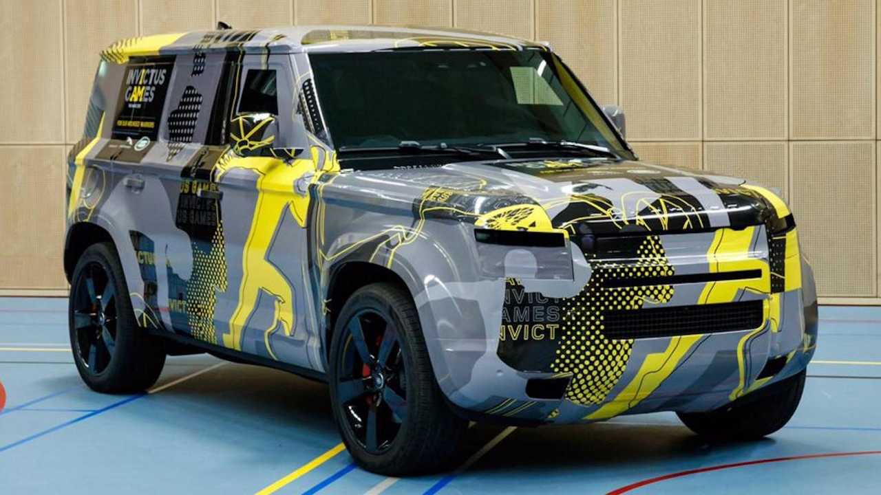 Land Rover Defender für die fünften Invictus-Spiele