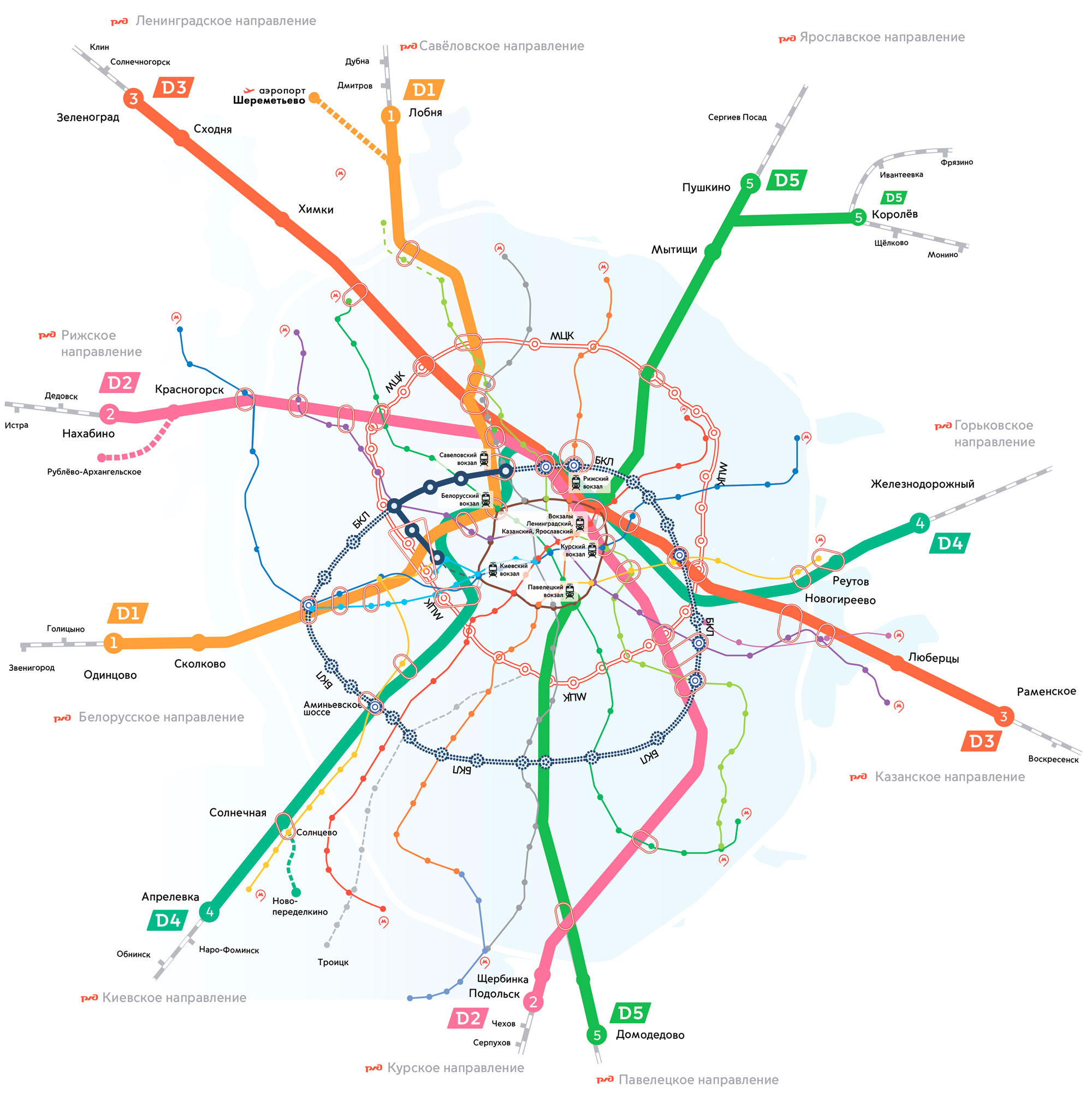 3д схема метро москвы