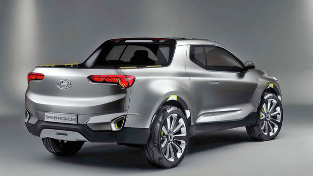 hyundai santa cruz concept кроссоверпикапвнедорожник