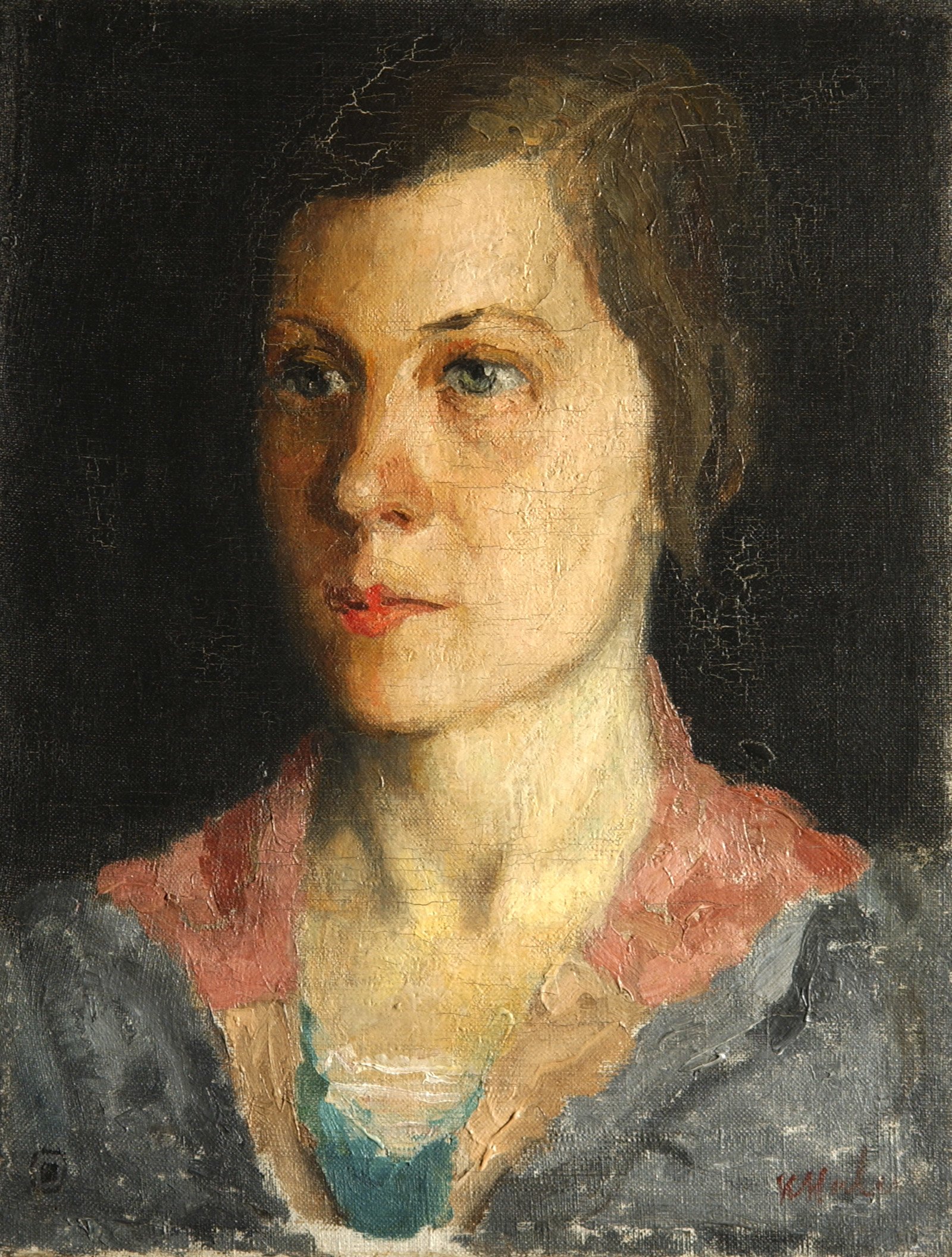 К. Малевич. Портрет Натальи Малевич. 1933 год