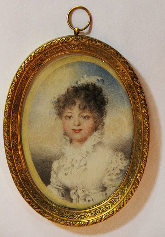 Ж. Беннер. Портрет великой княжны Екатерины Павловны. 1815 год