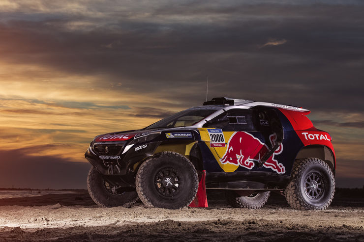 Peugeot 2008 DKR ралли Дакар: Dakar-Лев быков в дизайн