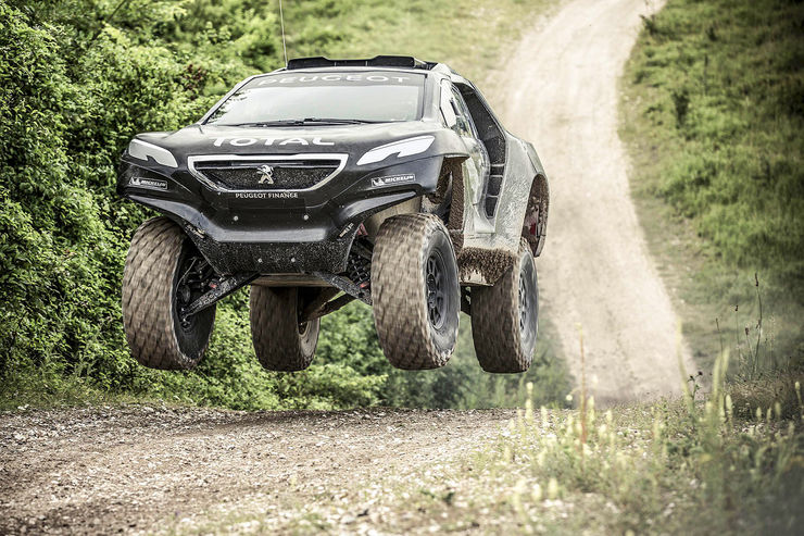 Peugeot 2008 DKR ралли Дакар: Лев показывает зубы