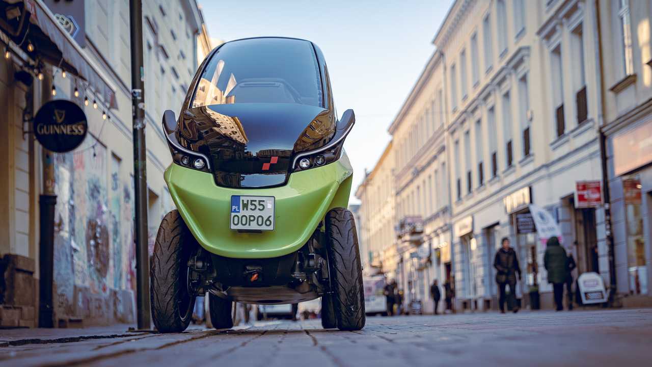 Lit Motors c 1 двухколесный автомобиль