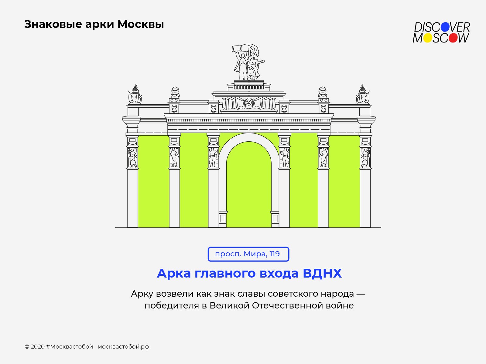 ворота вднх в москве