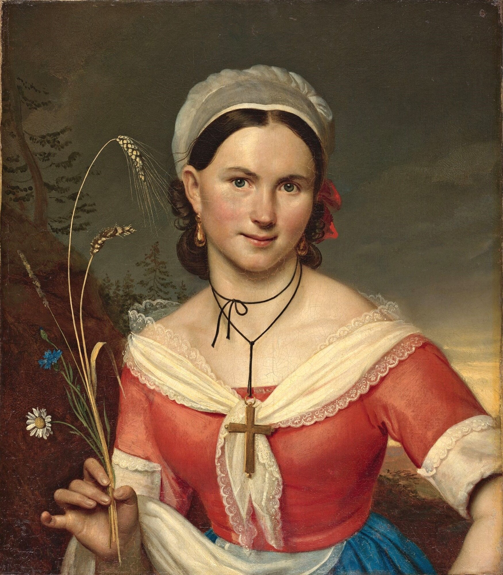 О. Кипренский. Портрет актрисы Екатерины Телешовой. 1828 год