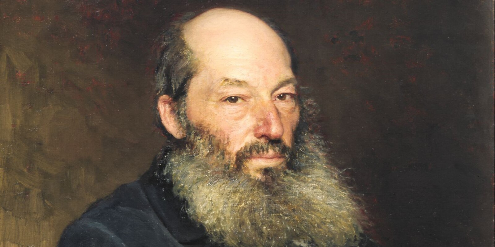 И. Репин. Портрет поэта А.А. Фета. 1882 год