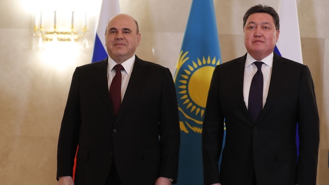 Встреча с Премьер-министром Республики Казахстан Аскаром Маминым