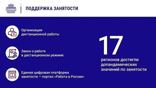 К отчёту о деятельности Правительства России за 2020 год. Слайд 15