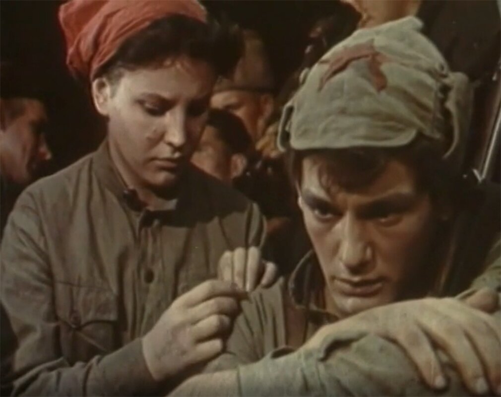 Кадр из фильма «Павел Корчагин». Режиссеры В. Наумов и А. Алов. 1956 год