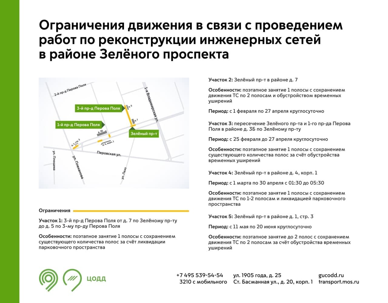 На Зеленом проспекте временно изменится схема движения - Строительные  СНИПы, ГОСТы, сметы, ЕНиР,