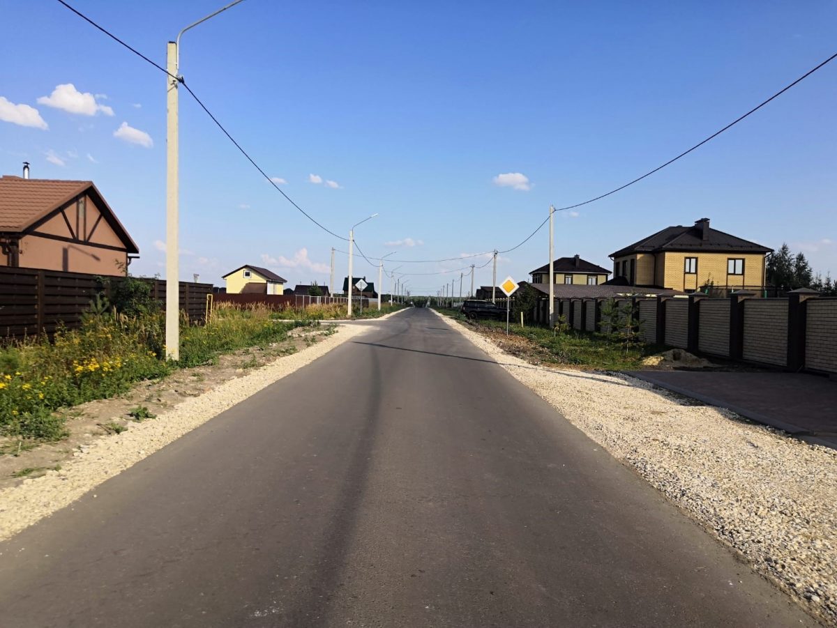 В Мордовии по федеральной программе «Стимул» введут в эксплуатацию 5,5 км автомобильных дорог