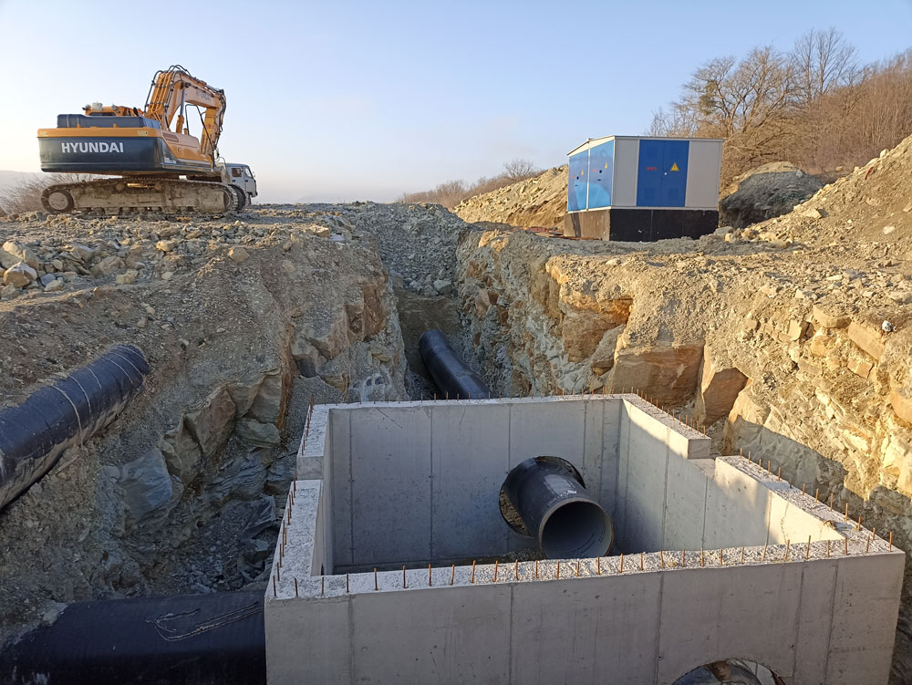 В Краснодарском крае завершается строительство 11-километрового участка Троицкого группового водопровода