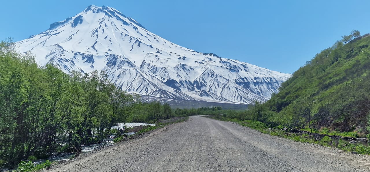 В Камчатском крае прокладывают 32-километровую дорогу к подножию Вилючинского вулкана