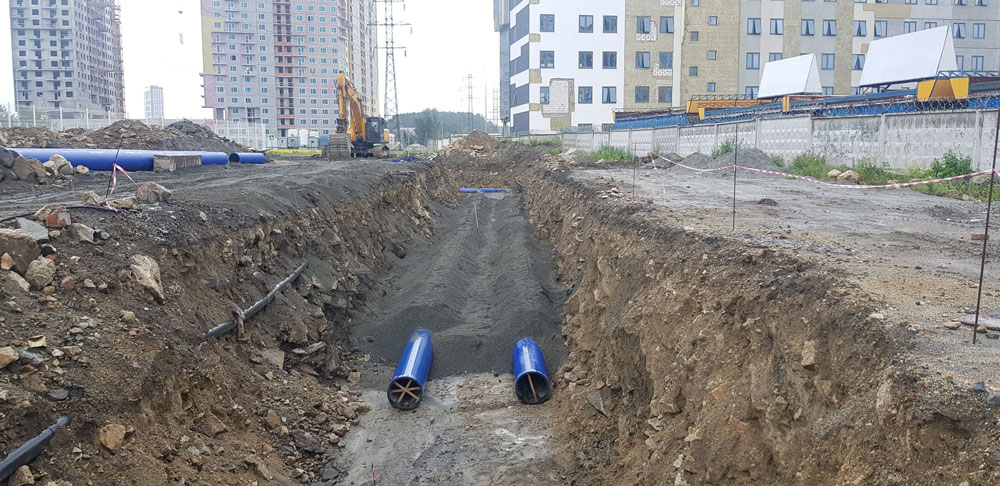 Новую систему водоотведения, рассчитанную на рост крупного района в Екатеринбурге, построили на 65%