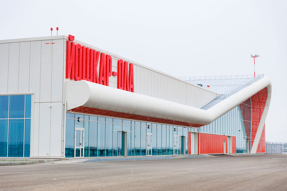 Национальный стиль и современные технологии: FRONTSIDE придала новый облик воздушным воротам Йошкар-Олы