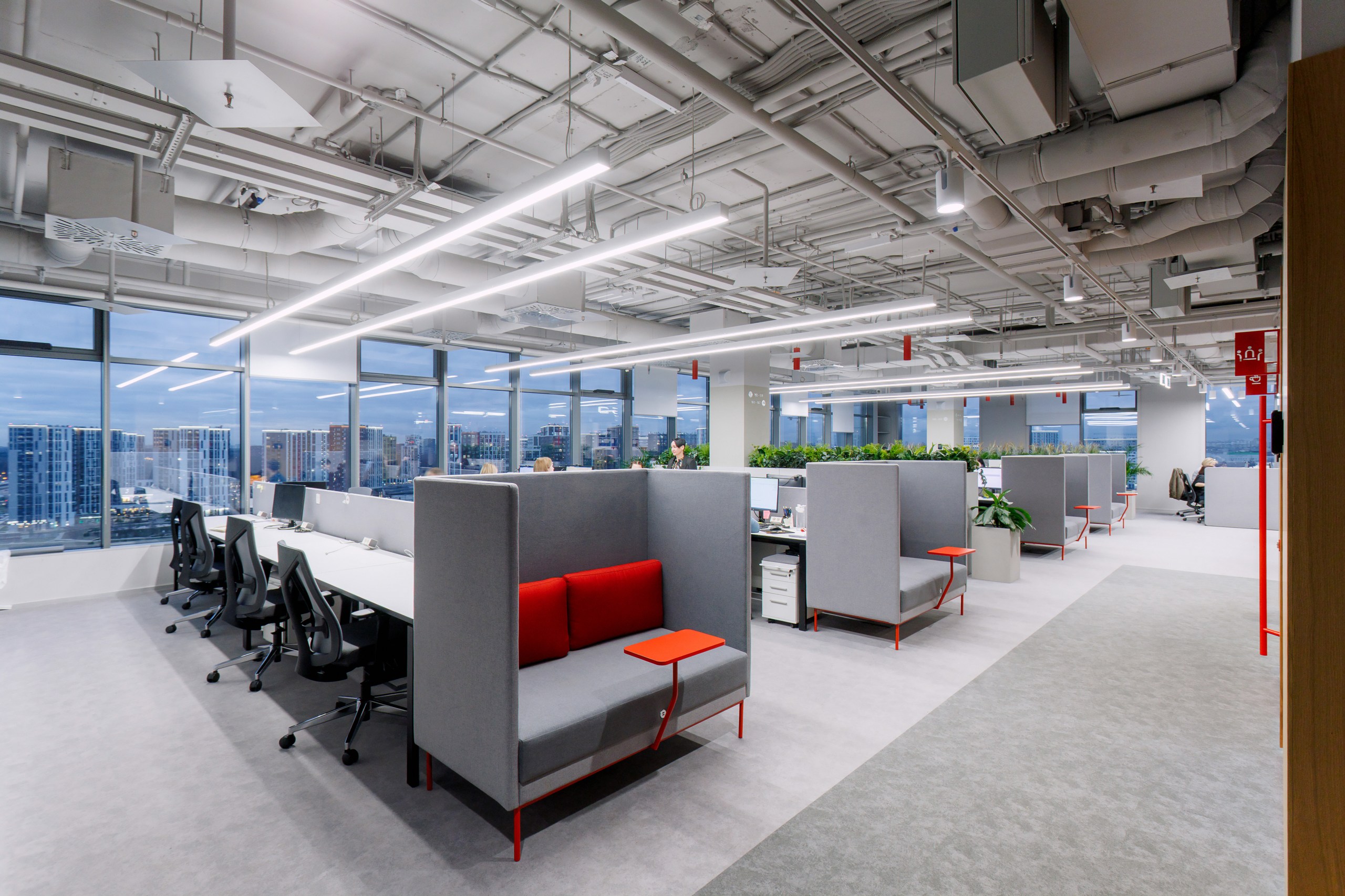 ГК «А101» выводит полностью готовый к эксплуатации «видовой» офис площадью 2100 кв. м в первой, уже действующей башне бизнес-квартала «Прокшино».