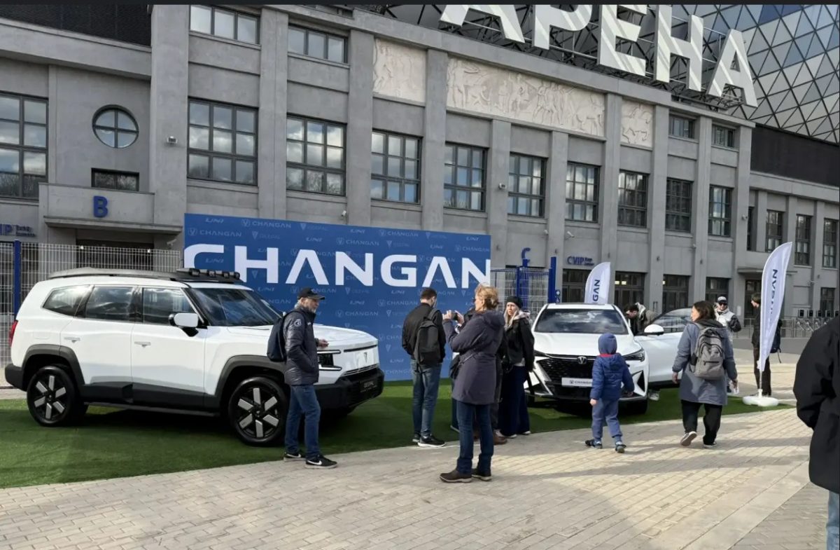 Changan, представленный в Чанган Центр Внуково