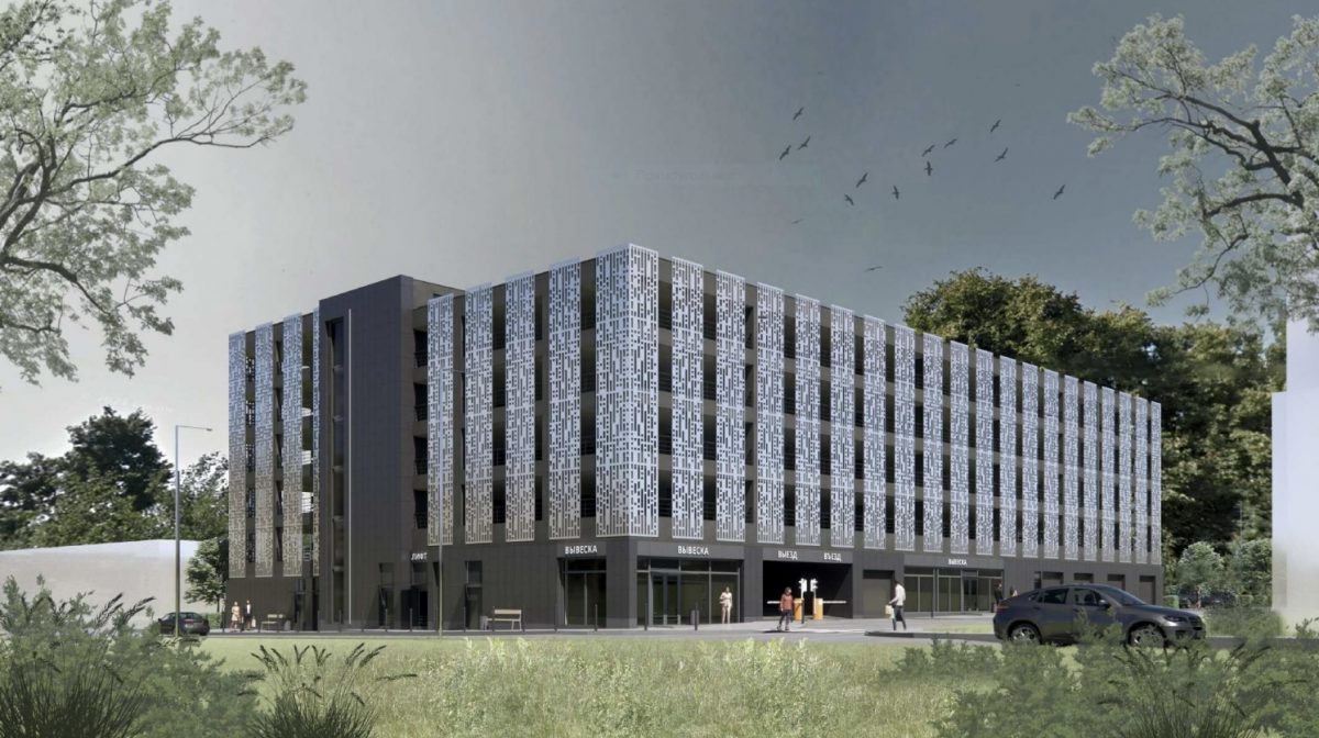 На юге Подмосковья приступили к строительству надземного паркинга