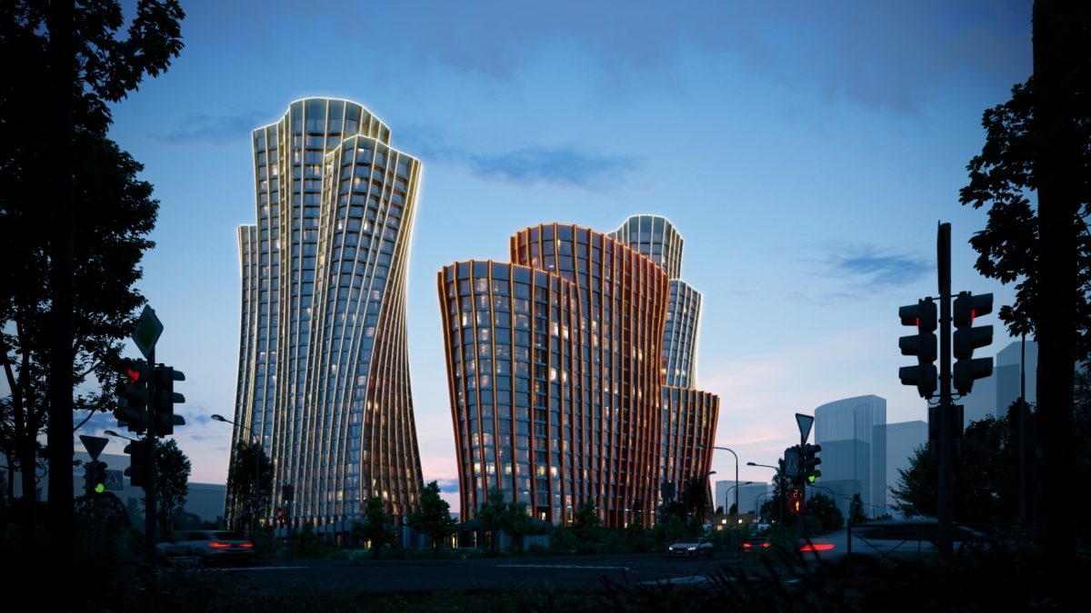 ГК «КОРТРОС» построит премиальный жилой комплекс с 2 приватными парками на Профсоюзной улице